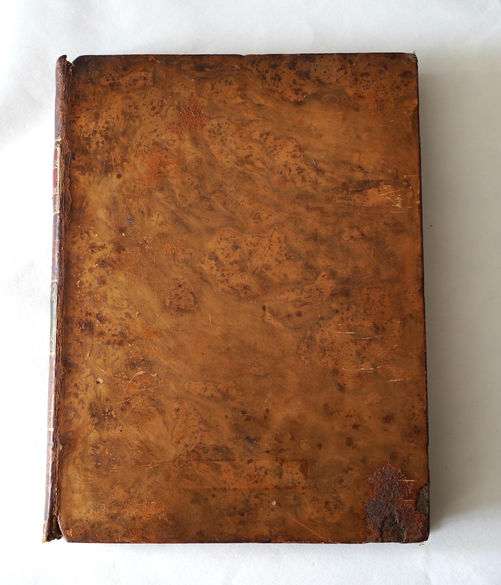 Marshall, William - Experiments and Observations concerning Agriculture and the Weather. a plan and engraved plate; contemp. gilt calf, red and green spine labels, 4to. 1779